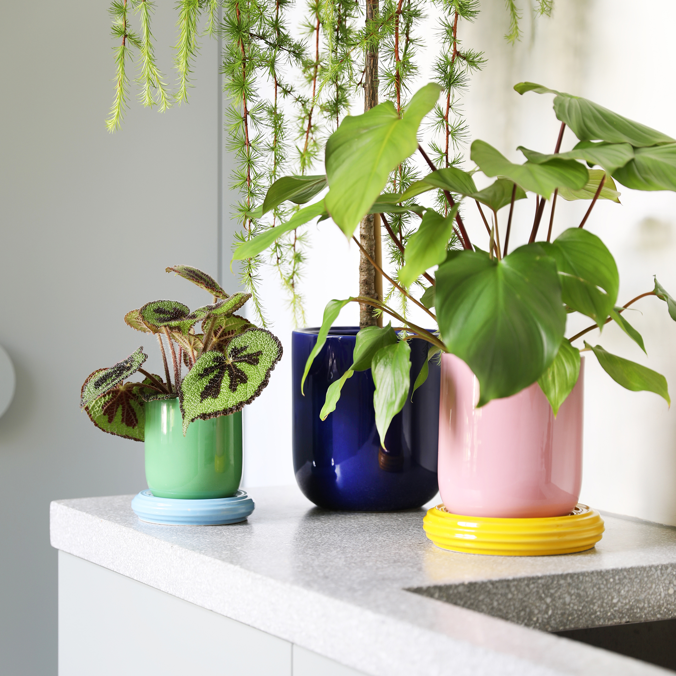 Planter churros pink - Planters - &k Amsterdam